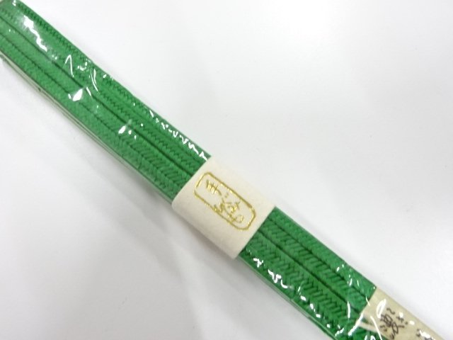  大特価品　未使用品　正絹　ゆるぎ組帯締め